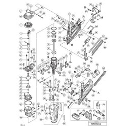 Hitachi Spare Parts for Gas Strip Nailer NR90GC2