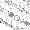 Cylinder Spring for Demolition Hammer Hitachi DH45MR