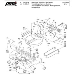 Troncatrice per Metallo Femi 780 XL