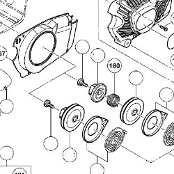 Ricambi Hitachi per Motosega da Potatura Hitachi CS25EC-SC