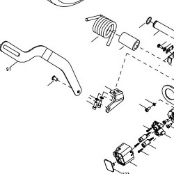 Linkage A for Radial Miter Saw Fox F36259DB