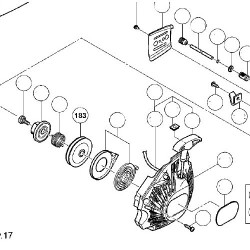 Ricambi Hitachi per Motosega da Potatura Hitachi CS25EC-SC