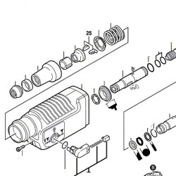 Stopping Device for Hammers Bosch GBH GBH 5/40 DCE-GBH 7-46 DE