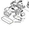 Base Plate for Belt Sanders Bosch PBS 75A-AE - Diagram