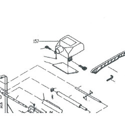 Conveyor for Thickness Planer Femi PF150-240 - Drawing