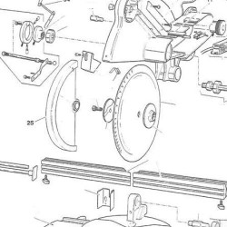 Blade Protection for Miter Saw Compa FC 350 RAP