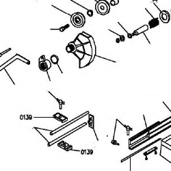 Clamps Block Rods for Miter Saws Compa 2300-2301