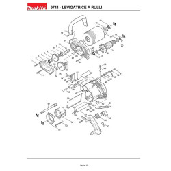 Ricambi Makita per Levigatrice a Rulli 9741