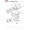 Makita Spare Parts for Whell Sander 9741
