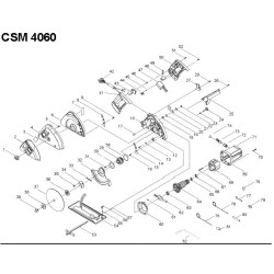 Flex Spare Parts for Circular Saw for Metal CSM 4060