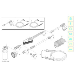 Black&Decker Spare Parts for Pressure Washer PW 1400 P