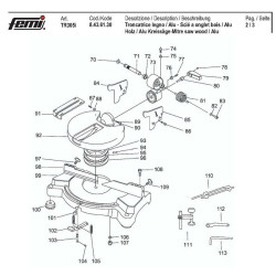 Troncatrice per Metallo Femi 780 XL