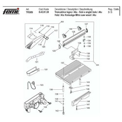 Ricambi Femi per Troncatrice per Legno TR305-I