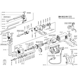 Ricambi Flex per Carotatore BH 812 VV - 01.08.2010