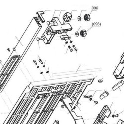 Holder Guide Hand Wheel for Miter Saws FEMI 10503D