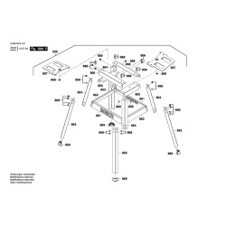 Bosch Spare Parts for Mitre Saw PCM 8 ST
