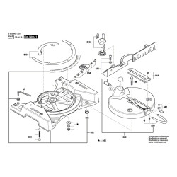Bosch Spare Parts for Mitre Saw PCM 7