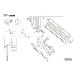 Bosch Spare Parts for Mitre Saw GTM 12 JL