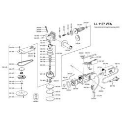 Ricambi Flex per Levigatrice a Testa Piana LL 1107 VEA