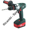 Ricambi Metabo per Trapano Avvitatore a Batteria SB 18 LTX BL Quick