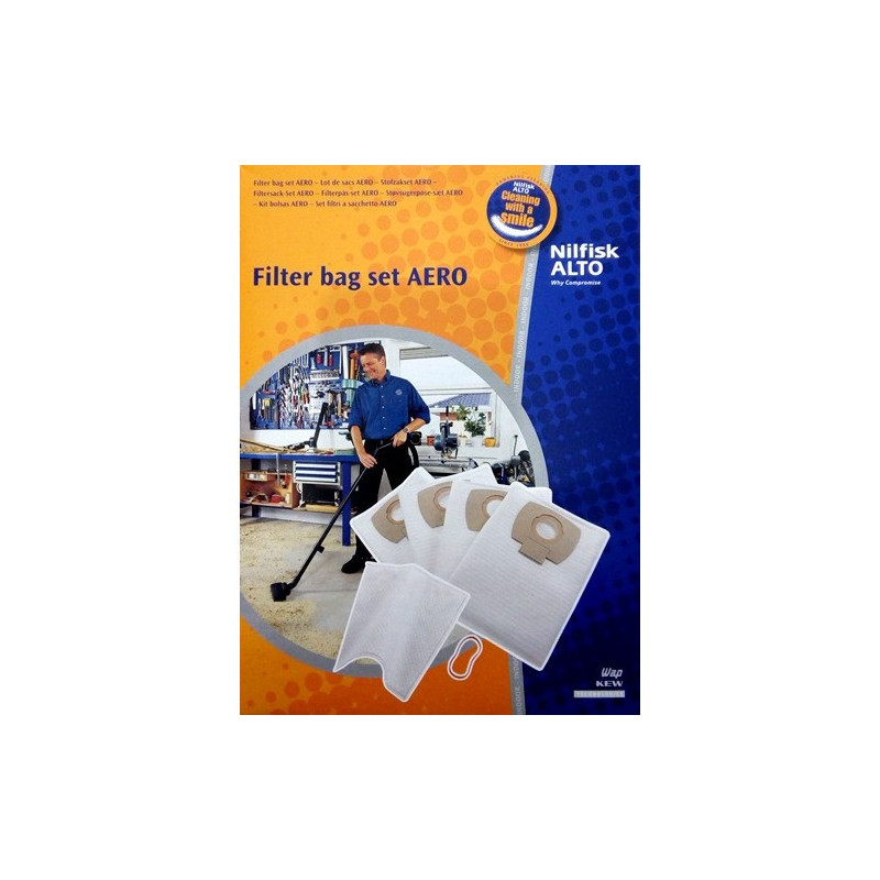 Sacchetti Filtro per Aspiratori  Rurmec Aero 26-21 PC-25 Nilfisk