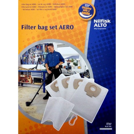 Sacchetti Filtro per Aspiratori  Rurmec Aero 26-21 PC-25 Nilfisk