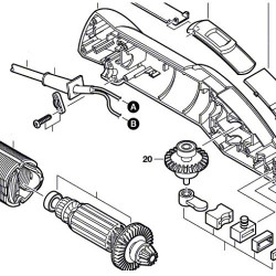 Ricambi Bosch per Trapani Avvitatori a Batteria GSR 10,8 V-LI-2