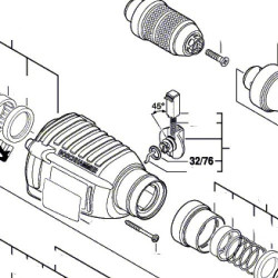 O-Ring 10,5x2,7 mm Switch for Hammers Bosch GBH 36V-VF-LI - Drawing