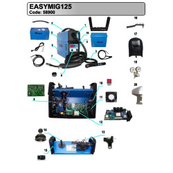 Awelco Spare Parts for Welding EASYMIG 125
