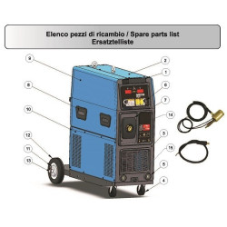 Ricambi Awelco per Smerigliatrici Angolari L 3709-L10-10-LE 9-10