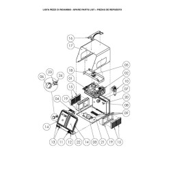 Ricambi Awelco per Smerigliatrici Angolari L 3709-L10-10-LE 9-10