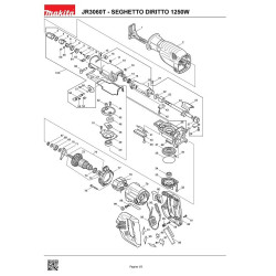 Ricambi Makita per Seghe Frontali JR3050T-JR3060T