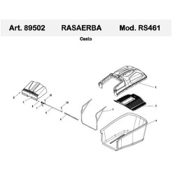Ricambi Ama per Rasaerba a Spinta RS461