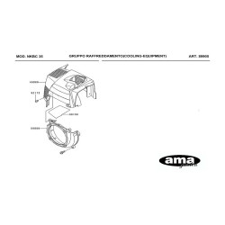 Kawasaky Spare Parts for Bruschcutter NKBC 35