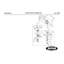 Ricambi Kawasaky per Decespugliatore NKBC 35