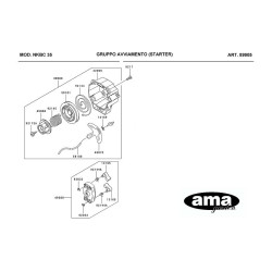 Ricambi Kawasaky per Decespugliatore NKBC 35