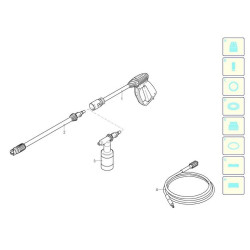 Ricambi Michelin per Idropulitrici MPX 100