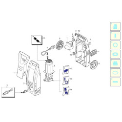 Ricambi Michelin per Idropulitrici PW 1300 B