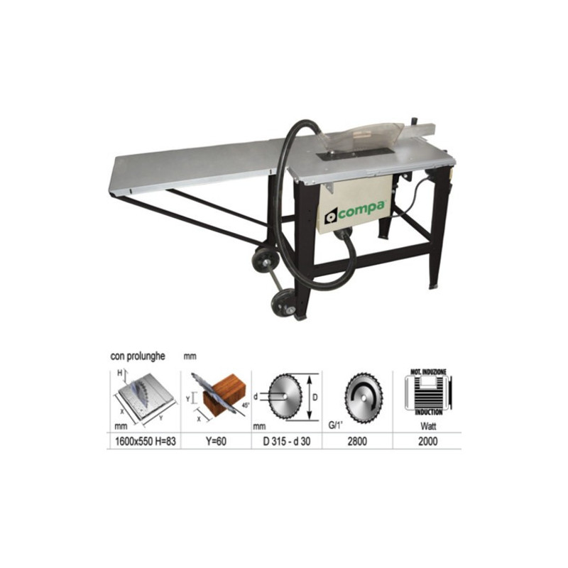 Banco Sega 2000W Varo POW822