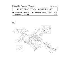 Ricambi Hitachi per Troncatrice C12YA