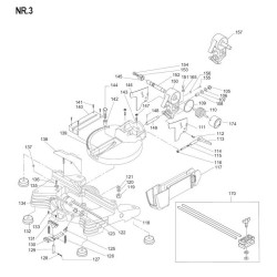 Hitachi Spare Parts for Mitre Saw C12YA