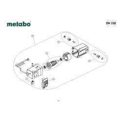 Metabo Spare Parts for Planer DH 330