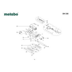 Ricambi Metabo per Smerigliatrici Angolari L 3709-L10-10-LE 9-10