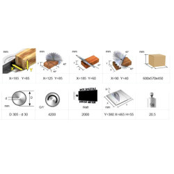 Troncatrice Compa Silver 305 SUPER