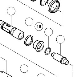 Hammer Holder (A) for Hammers H45MR-H45FRV-H45SR