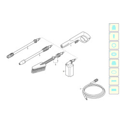 Ricambi Black&Decker per Smerigliatrici Angolari 115-125 L