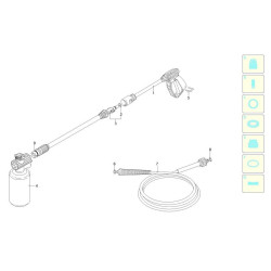 Black&Decker Spare Parts for Pressure Washer PW 1500 W