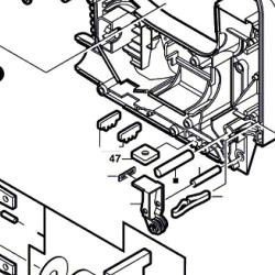 Piastra di Fissaggio per Seghetti Alternativi Bosch PST650L-680E-680EL