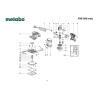 Ricambi Metabo per Levigatrice Orbitale FSR 200 Intec