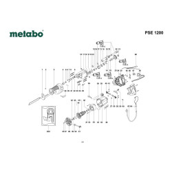 Ricambi Metabo per Smerigliatrici Angolari L 3709-L10-10-LE 9-10